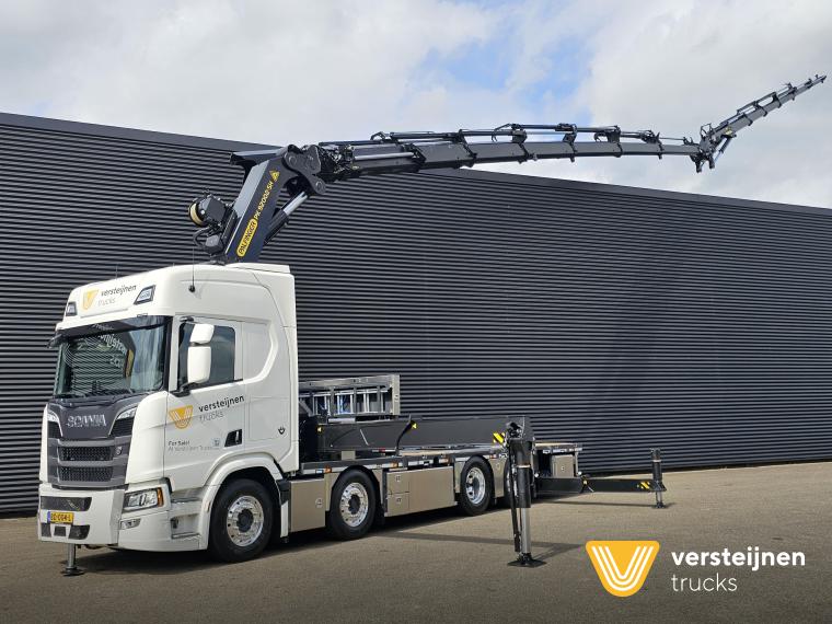 Scania R590 8x2*6 / TREKKER / PALFINGER PK 92002 - JIB - LIER